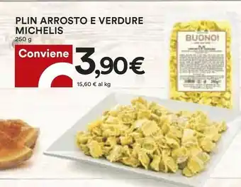 Coop Plin arrosto e verdure michelis offerta