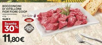 Coop Coop bocconcini di vitellone fior fiore offerta