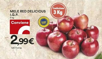 Coop Mele red delicious offerta