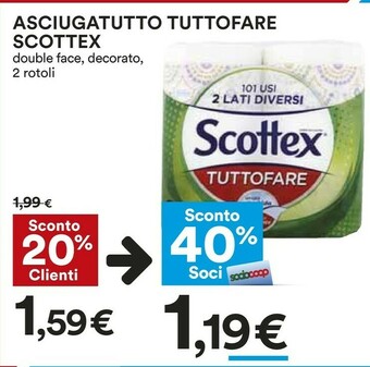 Coop Asciugatutto tuttofare offerta