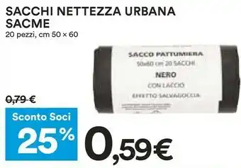 Sacchi nettezza urbana sacme