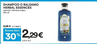 Coop Shampoo offerta