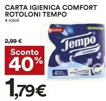 Carta igienica comfort rotoloni