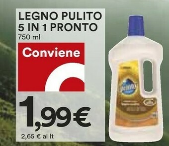 Coop Pronto legno pulito 5 in 1 offerta
