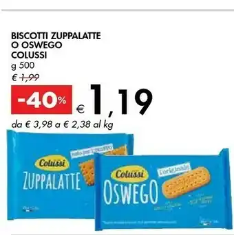 Bennet Biscotti zuppalatte o oswego offerta