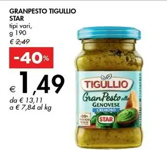 Bennet Granpesto tigullio offerta