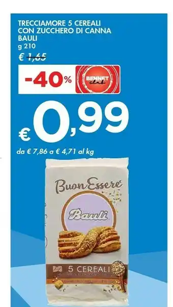 Trecciamore 5 cereali con zucchero di canna