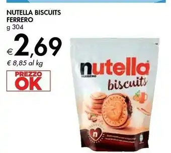 Bennet Nutella biscuits offerta