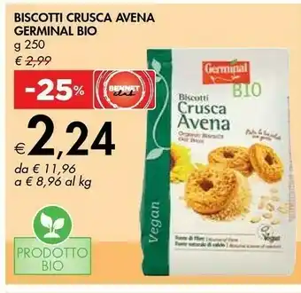 Bennet Biscotti crusca avena bio offerta