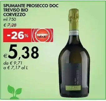 Bennet Corvezzo spumante prosecco doc treviso bio offerta