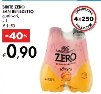 Bennet Bibite zero offerta