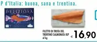 Bennet Filetto di trota del trentino salmonata igp offerta