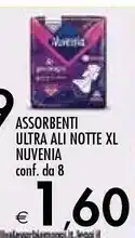 Bennet Assorbenti ultra ali notte xl offerta