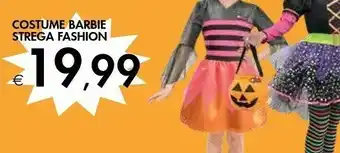 Bennet Costume barbie strega fashion offerta