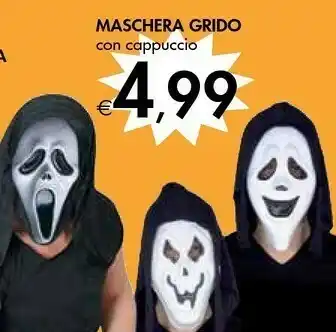 Bennet Maschera grido offerta