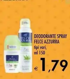 Bennet Deodorante spray offerta