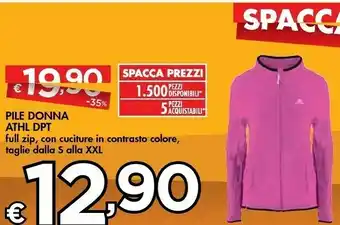 Bennet Athl dpt pile donna offerta