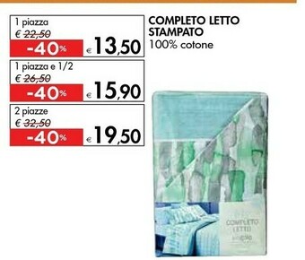 Bennet Completo letto stampato offerta