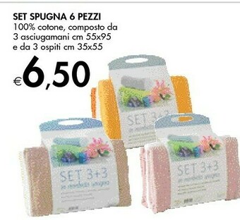 Bennet Set spugna 6 pezzi offerta