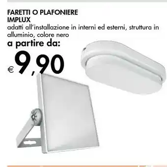 Implux faretti o plafoniere