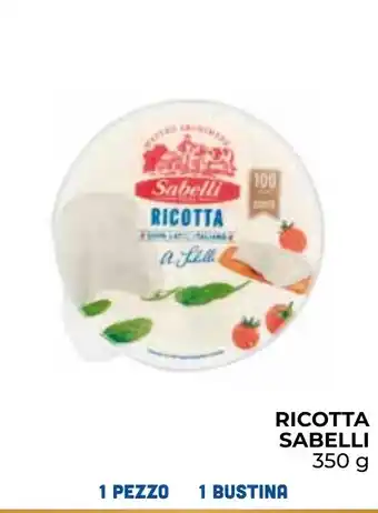 Spazio Conad RICOTTA SABELLI 350 g offerta