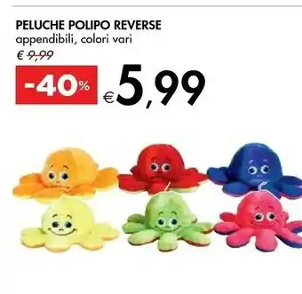 Bennet Peluche polipo reverse offerta