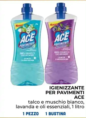 Spazio Conad IGIENIZZANTE PER PAVIMENTI ACE offerta