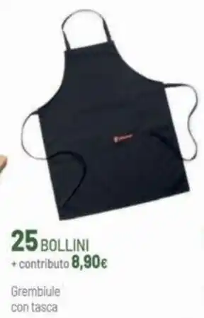 Grembiule con tasca