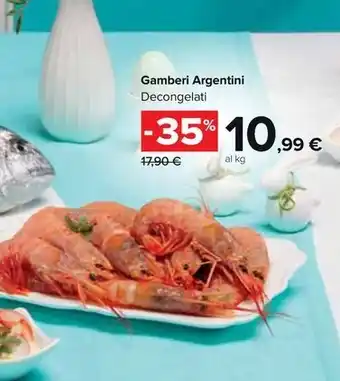 Carrefour Market Gamberi Argentini Decongelati offerta