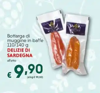 Bottarga di muggine in baffe 110/140 g DELIZIE DI SARDEGNA