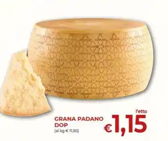 Supermercati Nonna Isa GRANA PADANO DOP offerta