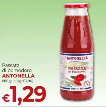 Supermercati Nonna Isa Passata di pomodoro ANTONELLA 680 g offerta