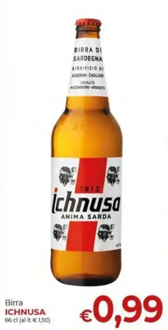 Supermercati Nonna Isa Birra ICHNUSA 66 cl offerta