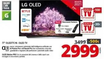 Comet LG OLED 77" OLED77C16 - OLED TV offerta