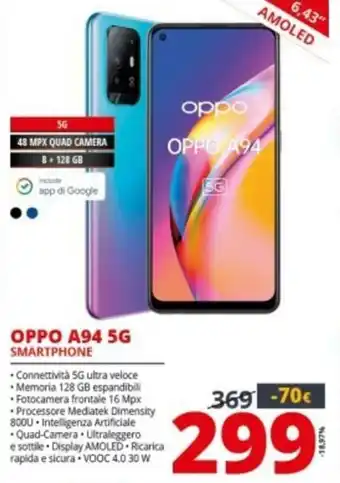 Comet OPPO A94 5G offerta