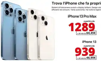 Comet Iphone 13 Pro Max offerta