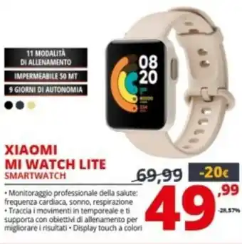 Comet XIAOMI MI Watch Lite offerta