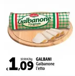 Carrefour Market GALBANI Galbanone l'etto offerta