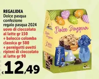 Carrefour Market REGALIDEA Dolce pasqua confezione offerta