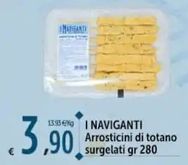 Carrefour Market NAVIGANTI Arrosticini di totano surgelati gr 280 offerta