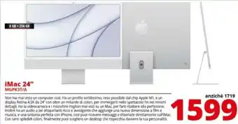 iMac 24" MGPK3T/A