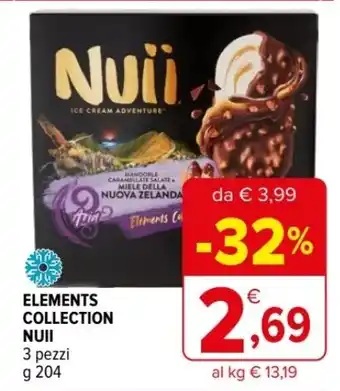 Iperal ELEMENTS COLLECTION NUII 3 pezzi g 204 offerta