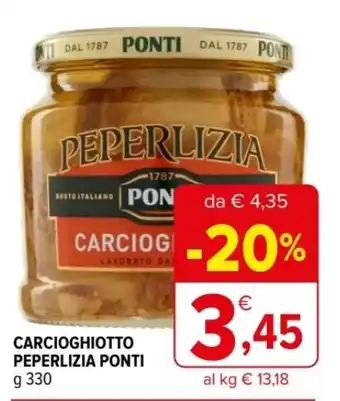 Iperal CARCIOGHIOTTO PEPERLIZIA PONTI g 330 offerta