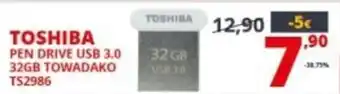 Comet Toshiba Pen Drive USB 3.0 32GB Towadako TS2986 offerta