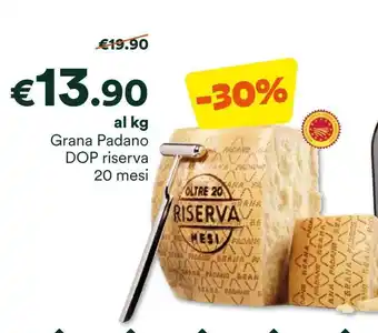 Unes Grana Padano DOP riserva 20 mesi offerta