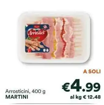 Unes Arrosticini, 400 g MARTINI offerta