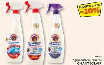Unes Linea sgrassatore, 750 ml CHANTECLAIR offerta
