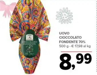 Todis UOVO CIOCCOLATO FONDENTE 500 g offerta