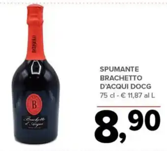 Todis SPUMANTE BRACHETTO D'ACQUI DOCG 75 cl offerta