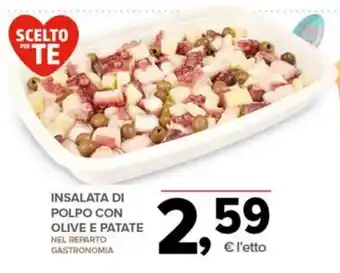 Todis INSALATA DI POLPO CON OLIVE E PATATE offerta